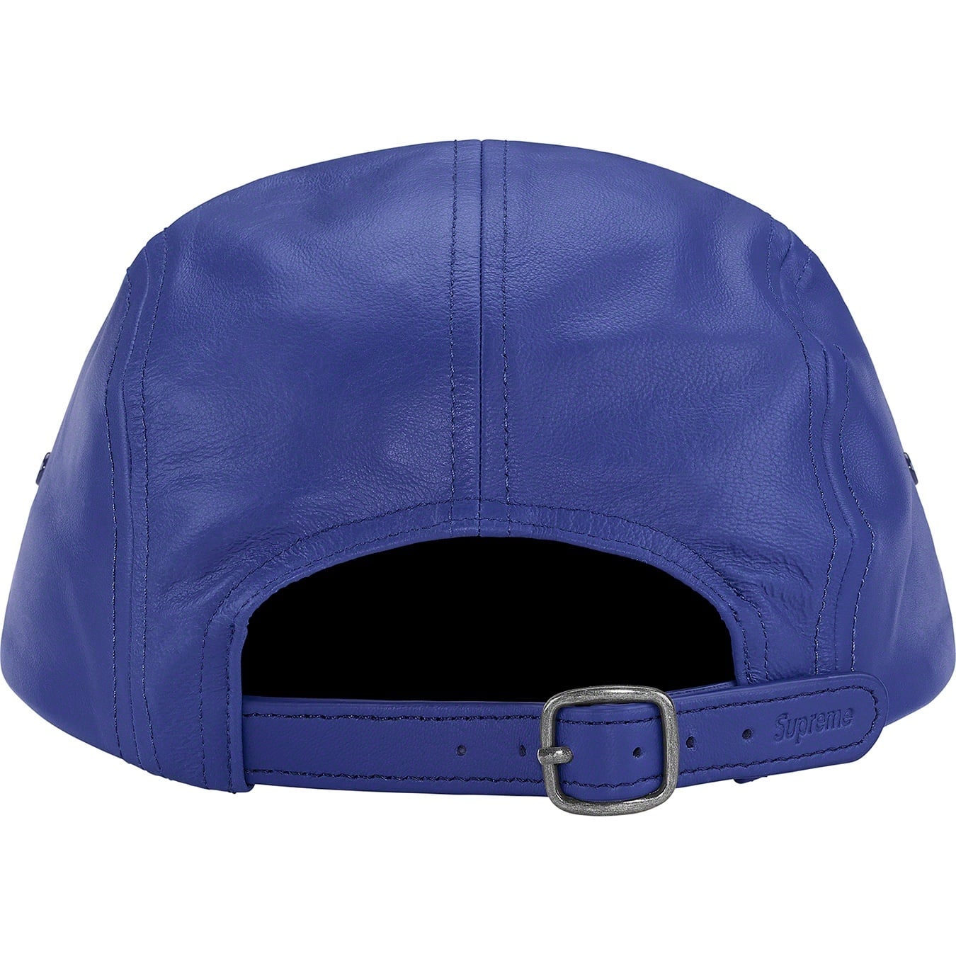 Leather Camp Cap view 3